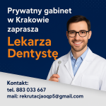 Lekarz dentysta - Kraków