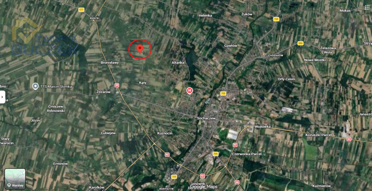 Sprzedam działkę o pow. 7722 m2 w Bronisławach Bronisławy - zdjęcie 6