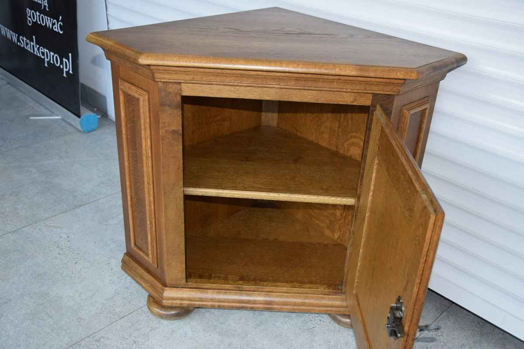 komoda narożna z drewna dębowego - jak nowa Olsztyn - zdjęcie 3