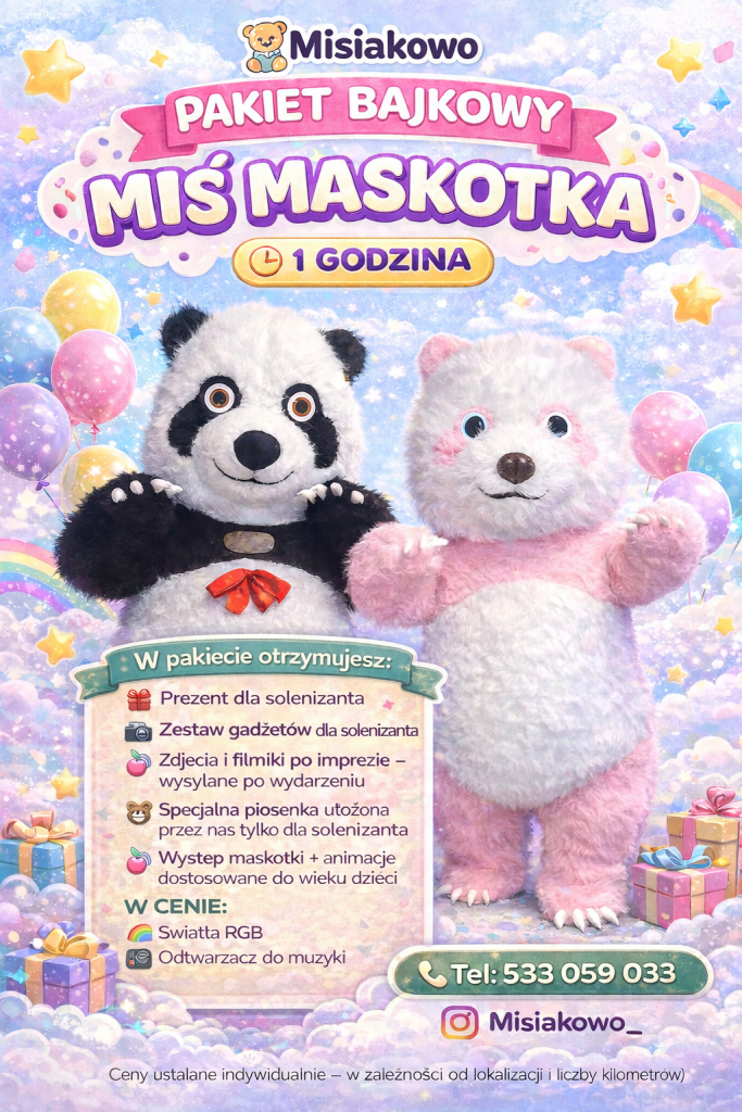 Misiakowo-Maskotka Na Twoją Imprezę Łowicz - zdjęcie 4