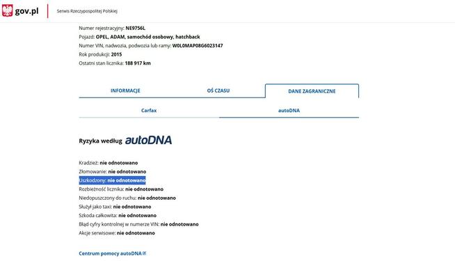 Opel Adam 1.4 Benzyna Zarejestrowany Ubezpieczony Elbląg - zdjęcie 3