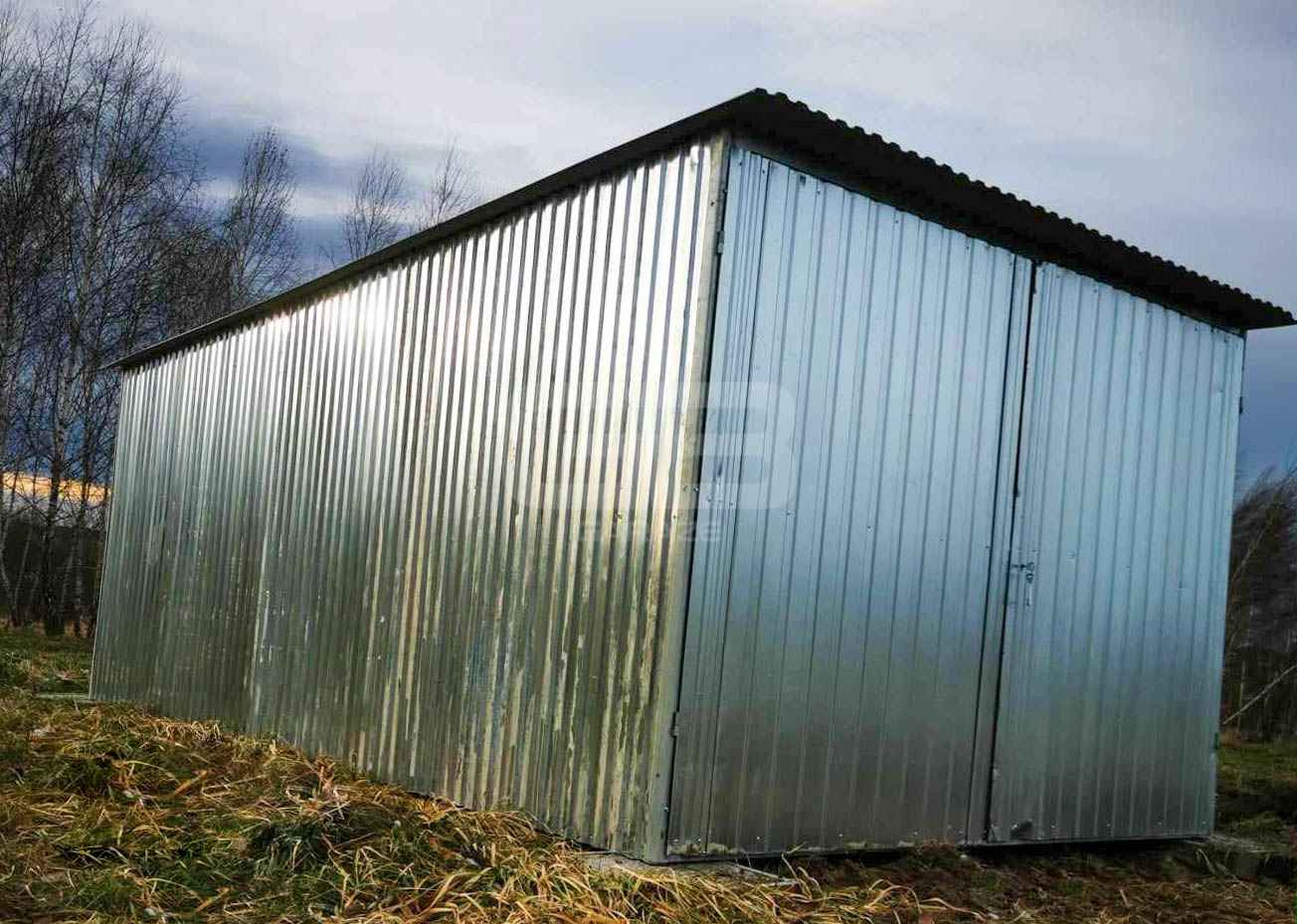 Garaż blaszany 3x5m II gat blaszak na budowę wolnostojący brama GB125 Nowy Sącz - zdjęcie 4