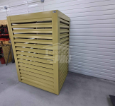 Osłona pompy ciepła 90x40x140 cm żółty Zabudowa GP502 Gdańsk - zdjęcie 5