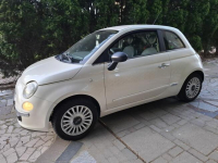 Fiat 500 Biala Perla Benzyna