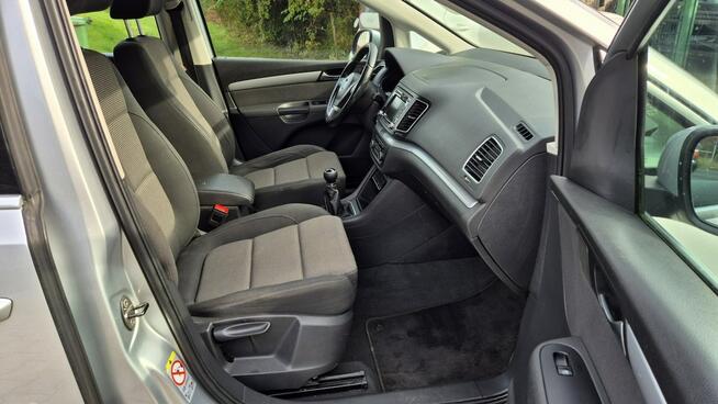 Volkswagen Sharan 2.0 TDI 140KM 7 miejsc Alufelgi Tablet Klimatronic Świętoszówka - zdjęcie 9