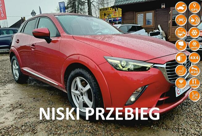 Mazda CX-3 LED*4x4*Skóra*Tylko71tys.km Bibice - zdjęcie 1