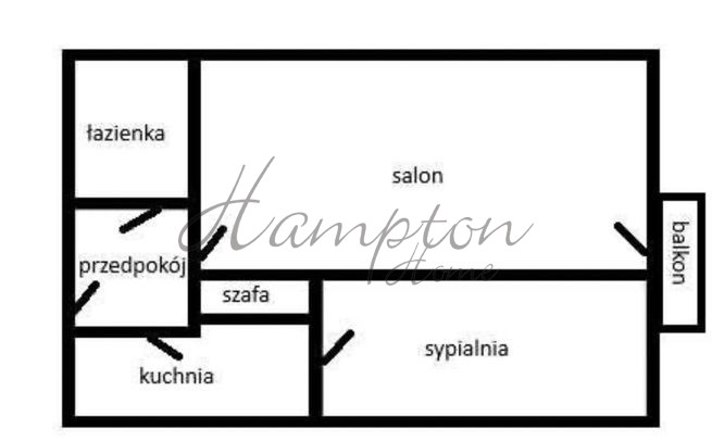2-pokojowe mieszkanie | 35,50m2 | Warszawa, Ochota Ochota - zdjęcie 9