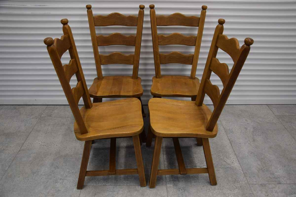 krzesła dębowe 4 sztuki - jak nowe Olsztyn - zdjęcie 2
