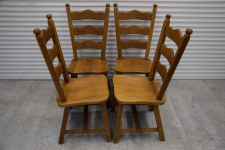 krzesła dębowe 4 sztuki - jak nowe Olsztyn - zdjęcie 2