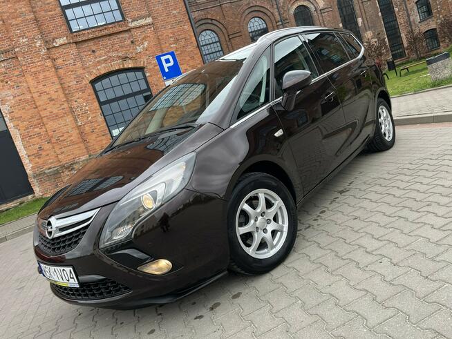 Opel Zafira C 1.6CDTi 2014r Klimatyzacja Alufelfi Nawigacja Zarejestro Sokołów Podlaski - zdjęcie 9