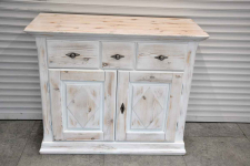 komoda z drewna sosnowego - jak nowa