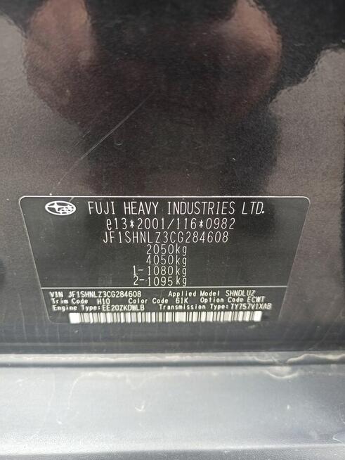 SUBARU FORESTER POLSKI SALON 2012 4x4 Legionowo - zdjęcie 5