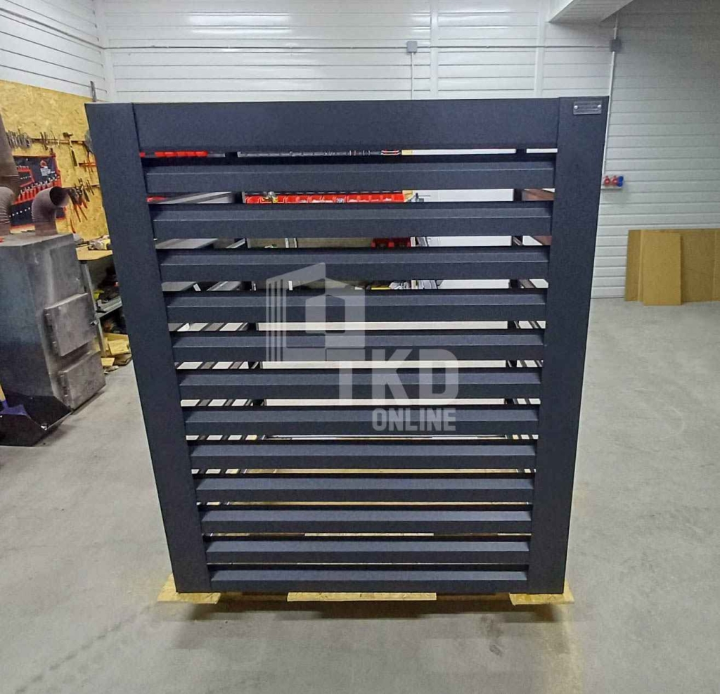 Osłona klimatyzatora – pompy ciepła 100x60x160 cm antracyt TKD446 Oświęcim - zdjęcie 2