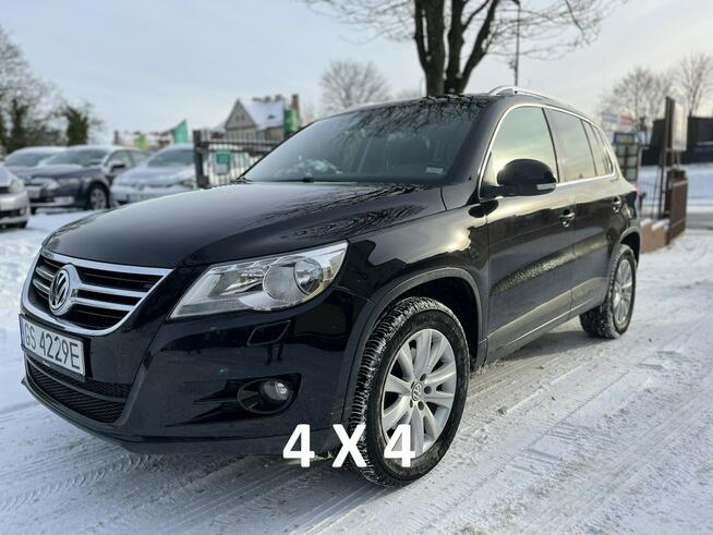 Volkswagen Tiguan 1.4 benzyna 4x4 150 KM bezwypadkowy szklany dach Słupsk - zdjęcie 1