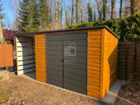 Schowek - Domek Ogrodowy 3x2m + wiata 1,5m Brama  dach ID962 Chojnice - zdjęcie 3