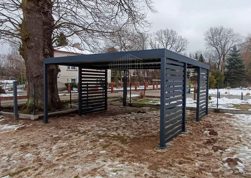 Carport PREMIUM Wiata samochodowa 5x5 dodatkowa zabudowa TS1228 Malbork - zdjęcie 2