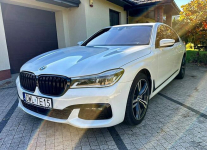 BMW 750i G12 X-Drive 450KM Lasery DVD M-Pakiet Bardzo Bogata Piękne Wrocław - zdjęcie 4