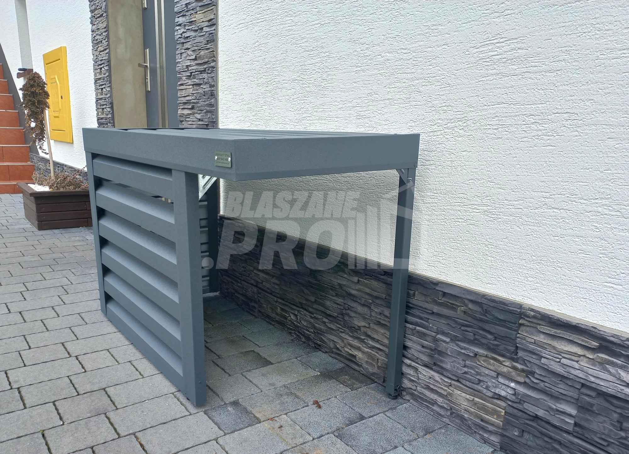 Osłona klimatyzatora pompy ciepła 80x40x70 cm niepełna zabudowa GP297 Jarocin - zdjęcie 10