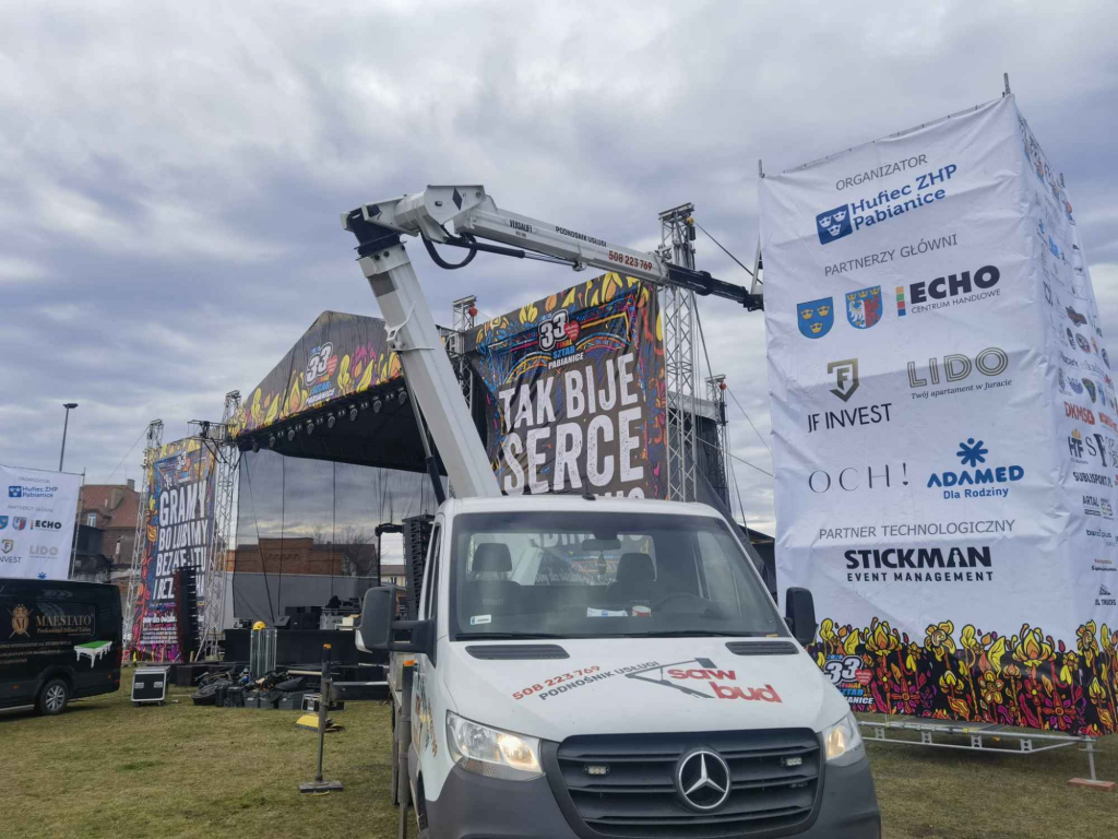 Podnośniki koszowe Łódź - wynajem. Górna - zdjęcie 4