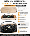 Instalacja hydrauliczna JCB 3CX / 4CX do młota i wiertnicy