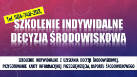 Decyzja środowiskowa, szkolenie tel. 504-746-203, szkolenie, cennik, Psie Pole - zdjęcie 2