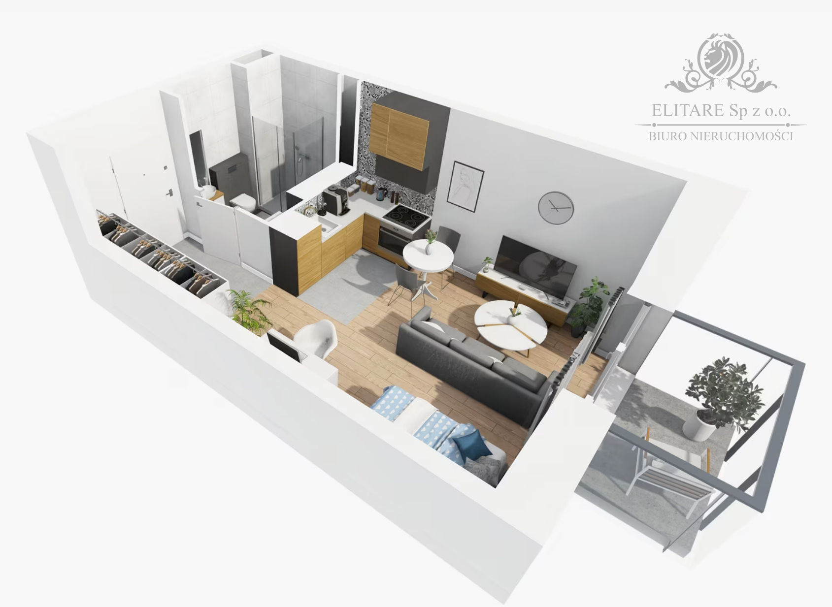 Mieszkanie NOWE 27,66m2 ,1 pok. w Centrum Wrocławia/Stare Miasto Wrocław - zdjęcie 9