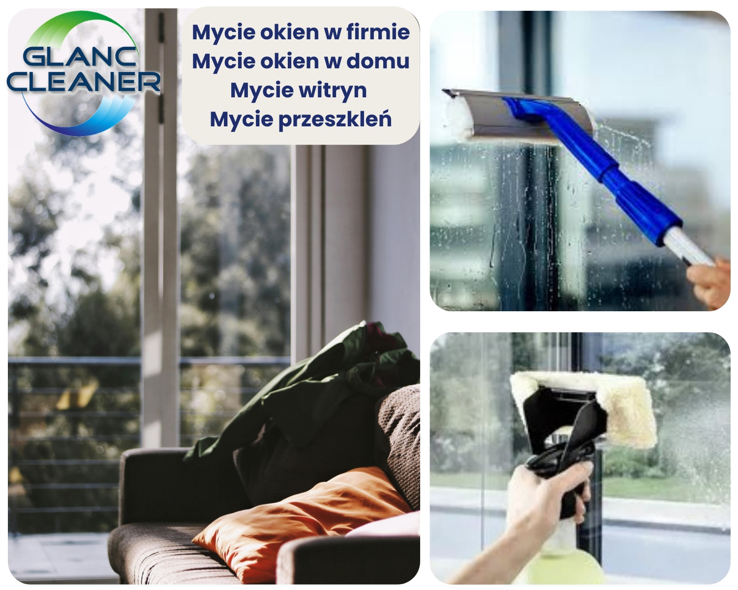 Mycie okien i przeszkleń – Poznań i okolice| Firmy | Domy Komorniki - zdjęcie 4