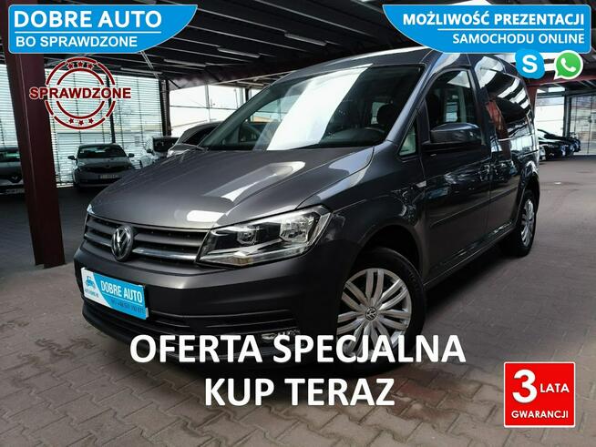 Volkswagen Caddy 1.4 125 KM Czujniki Cofania, Grzane Fotele, Tempomat Mysłowice - zdjęcie 1