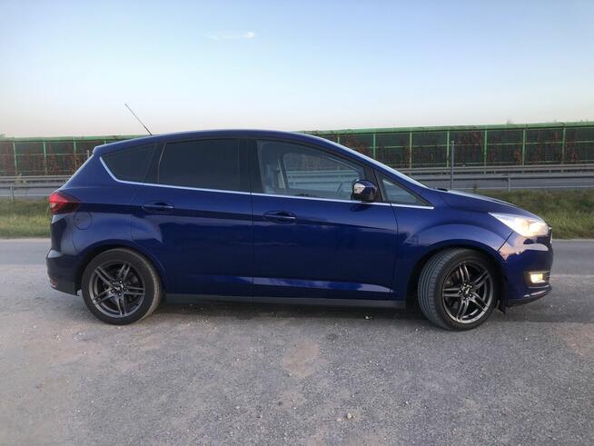 Ford C-Max 2.0 diesel 150 ps 2015r klima, skóra, alu-koła Pabianice - zdjęcie 4