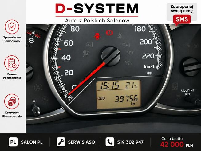 Toyota Yaris 2015 Salon Polska 39TYS KM GWARANCJA serwis ASO Białystok - zdjęcie 11