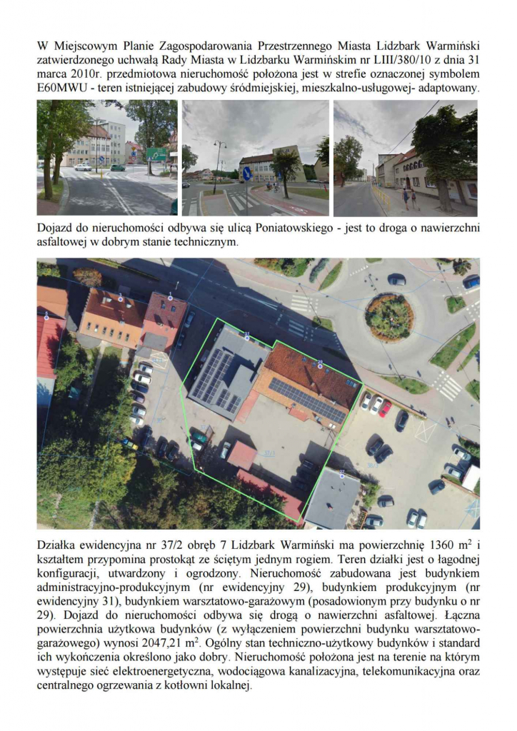 Syndyk sprzeda nieruchomość gruntową w Lidzbarku Warmińskim Barczewo - zdjęcie 2