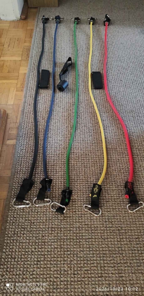 Ekspander regulowany do ćwiczeń - Zestaw Fitness Grunwald - zdjęcie 9