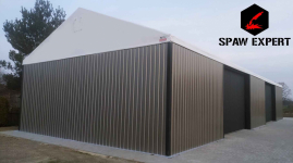 Hala namiotowa 10x20x4m solidna stalowa, cena NETTO! Górna - zdjęcie 4