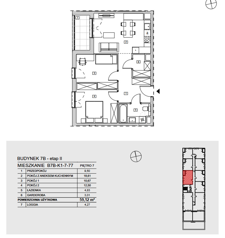 Piękne mieszk./balkon/super lokalizacja/ogrzewanie miejskie/dobra Wrocław - zdjęcie 4