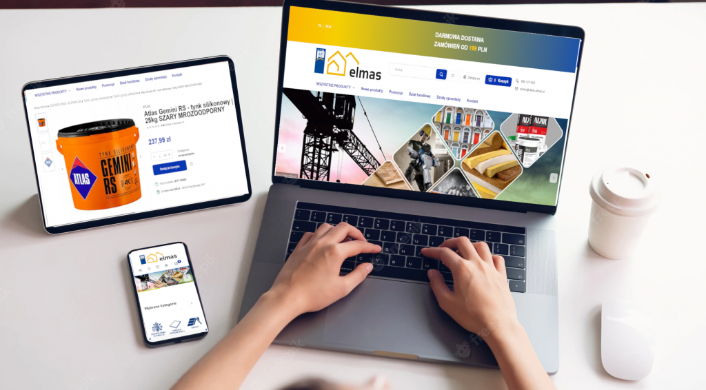 Strona, Sklep internetowy SHOPER,  Wordpress ,  WooCommerce, Presta Mokotów - zdjęcie 3