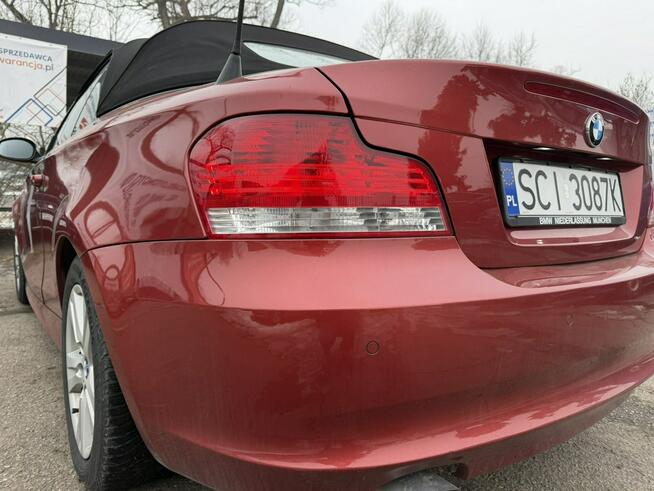 BMW 118 Cabrio, Klimatyzacja, Podgrzewane fotele, Półskóra, Sportsitze Cieszyn - zdjęcie 11