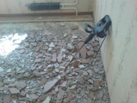 DEMONTAŻ.  Skuwanie kafli,glazury,tapety,tynków w mieszkaniu Wroclaw Fabryczna - zdjęcie 5