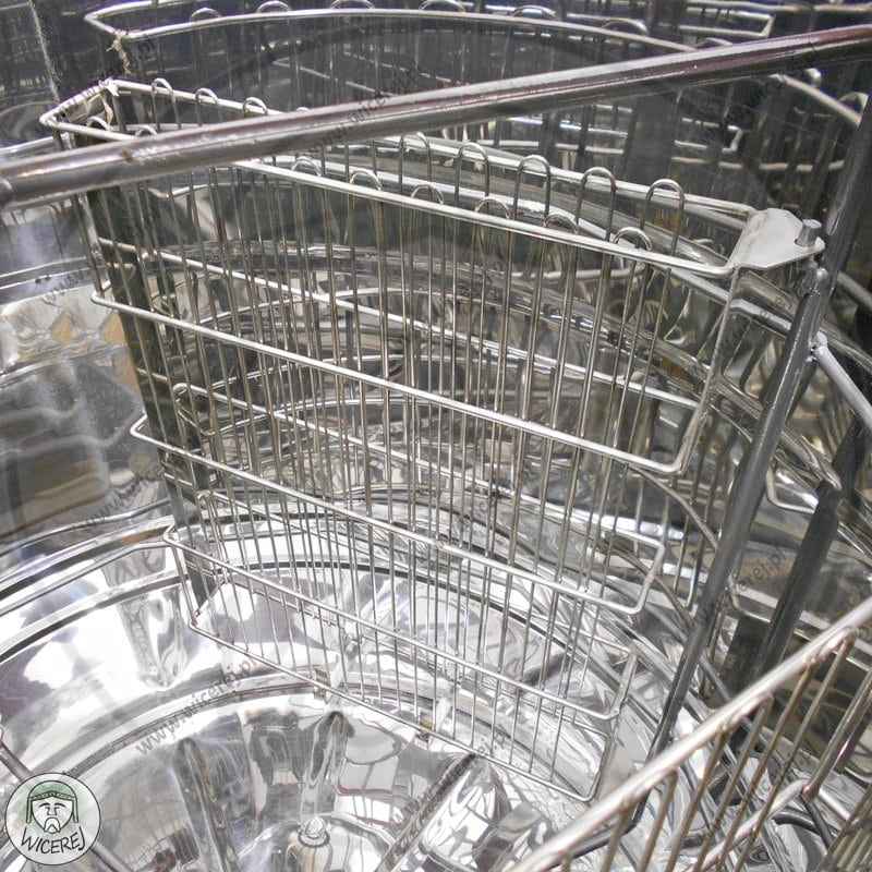 Miodarka 4 Kasetowa Ręczna Uniwersalna Wirówka do miodu miodziarka Jaśliska - zdjęcie 6