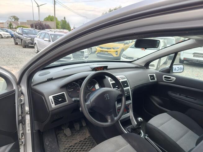 Peugeot 307 1.6 HDI 109 KM Zarejestrowany Oryginalny Przebieg Twardów - zdjęcie 9