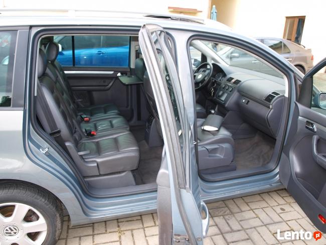 VW Touran 2.0 TDi 140 koni CARAT 124 000 km 2005r Kalisz - zdjęcie 8