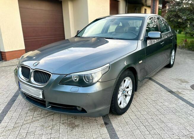 BMW E60 525i M54B25 192KM Manual Sedan Xenon Bardzo Ładna Opłacona Wrocław - zdjęcie 6