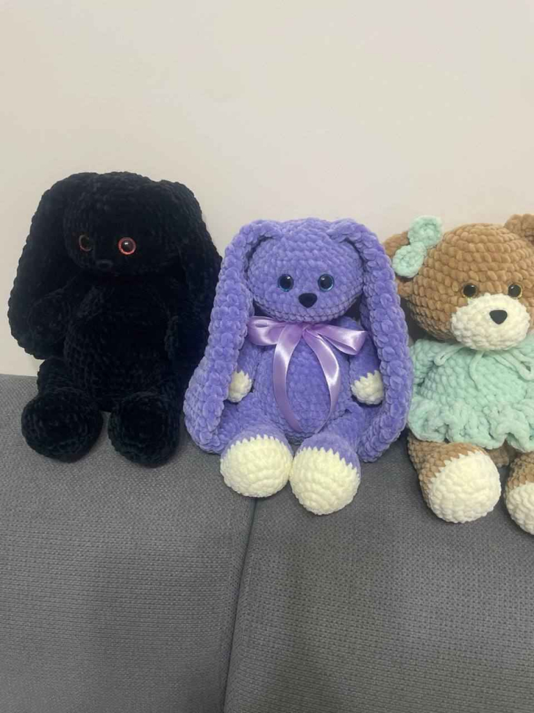 Miś pluszowy Nowa Huta - zdjęcie 4