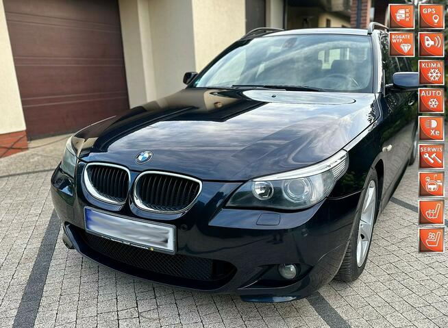 BMW e61 530i 258KM Kombi Manual Pełen M-Pakiet Wyposażona Top Opłacona Wrocław - zdjęcie 1