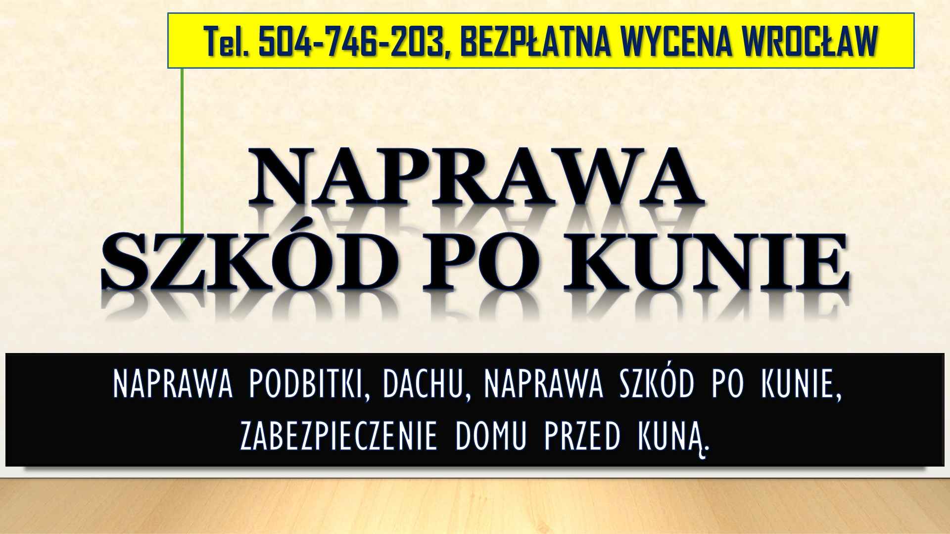 Naprawa podbitki, Wrocław, tel. 504-746-203, dekarz, dachu, cennik. Psie Pole - zdjęcie 4