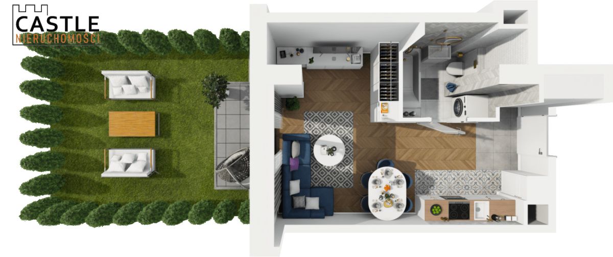 Przytulne mieszkanie z ogródkiem, 0% prowizji Poznań - zdjęcie 6