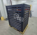 Osłona klimatyzatora – pompy ciepła 100x60x160 cm antracyt TKD446 Oświęcim - zdjęcie 5