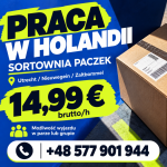 PRACA W HOLANDII – SORTOWNIA PACZEK