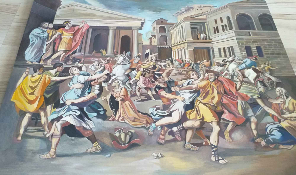 Sprzedam obraz- Porwanie Sabinek Śródmieście - zdjęcie 3