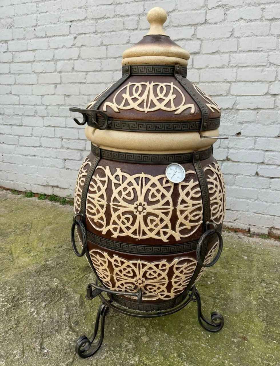 Tandoor SAFRAN 125L | XXL BBQ Ofen aus Schamott | Handgefertigt Śródmieście - zdjęcie 1