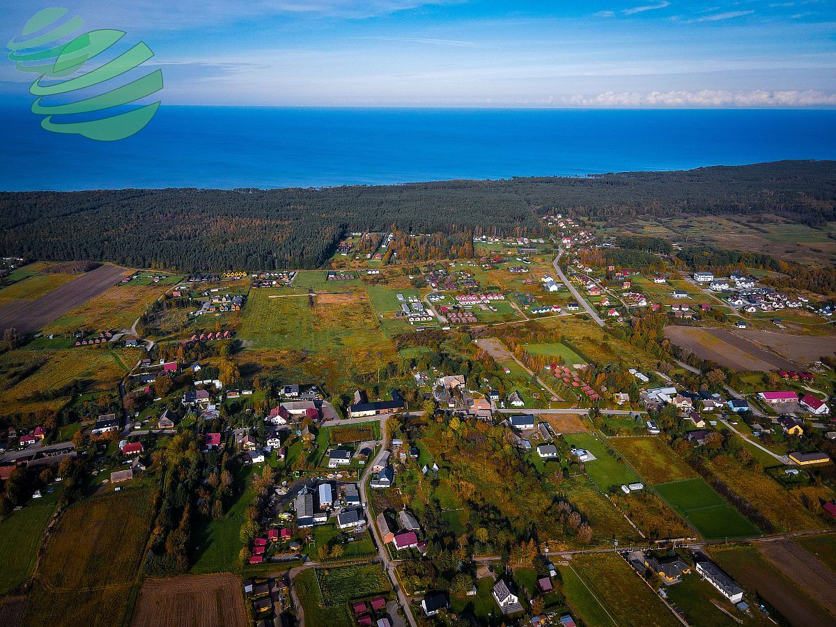 Uzbrojona działka 1302m2 budowlana pod lasem Rusin Rusinowo - zdjęcie 6